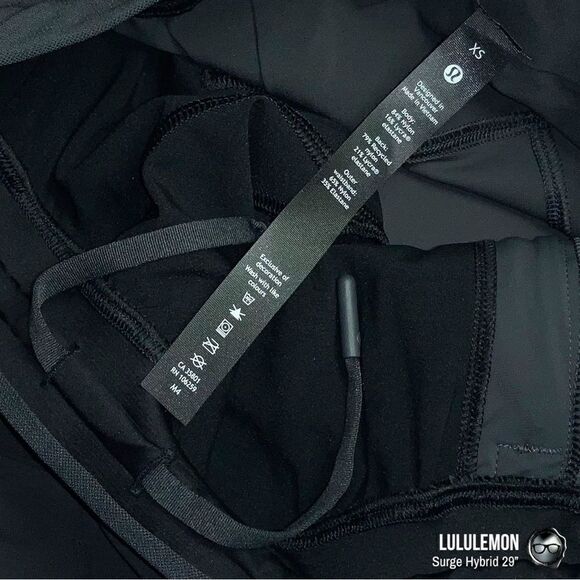 LULULEMON MEN’S SURGE HYBRID JOGGER 29” IN GRAPHITE GREY MEN’S SIZE XS TRACK NEW - Picture 13 of 15